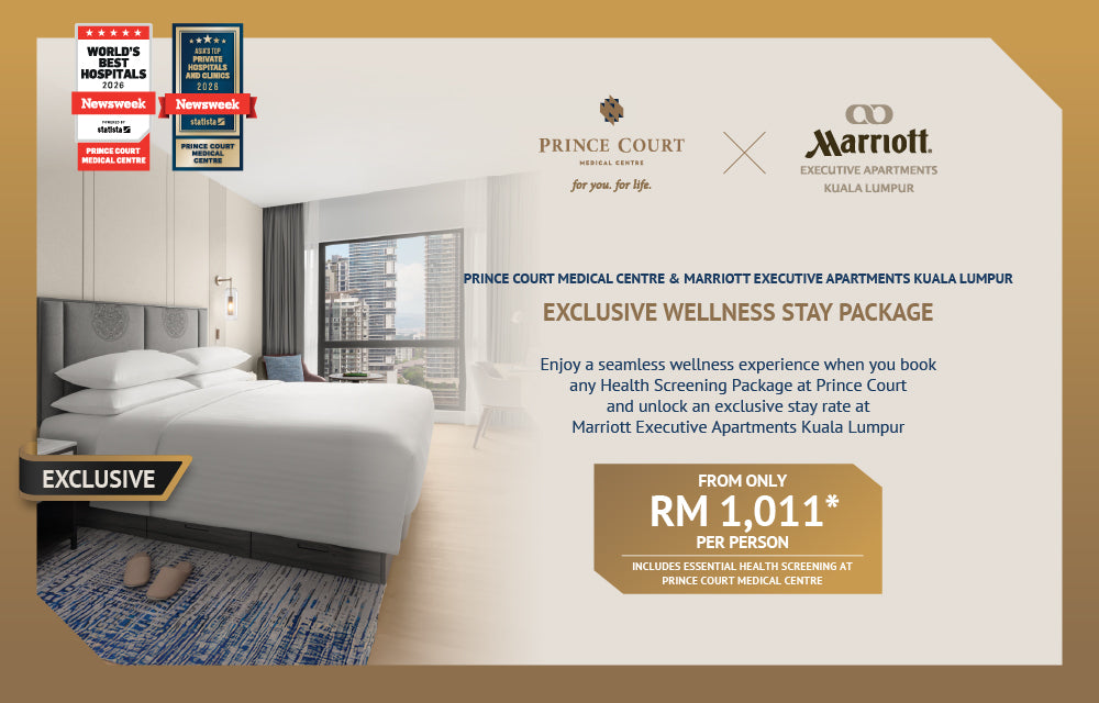 Prince Court X Marriott Wellness Stay Package